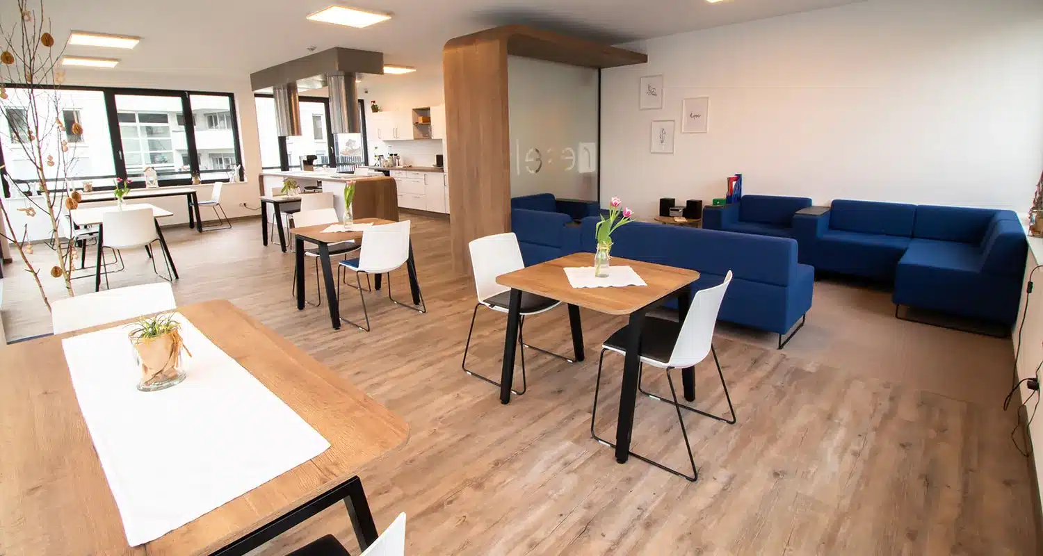 coneon projektbilder reselve tagestaette kantine
